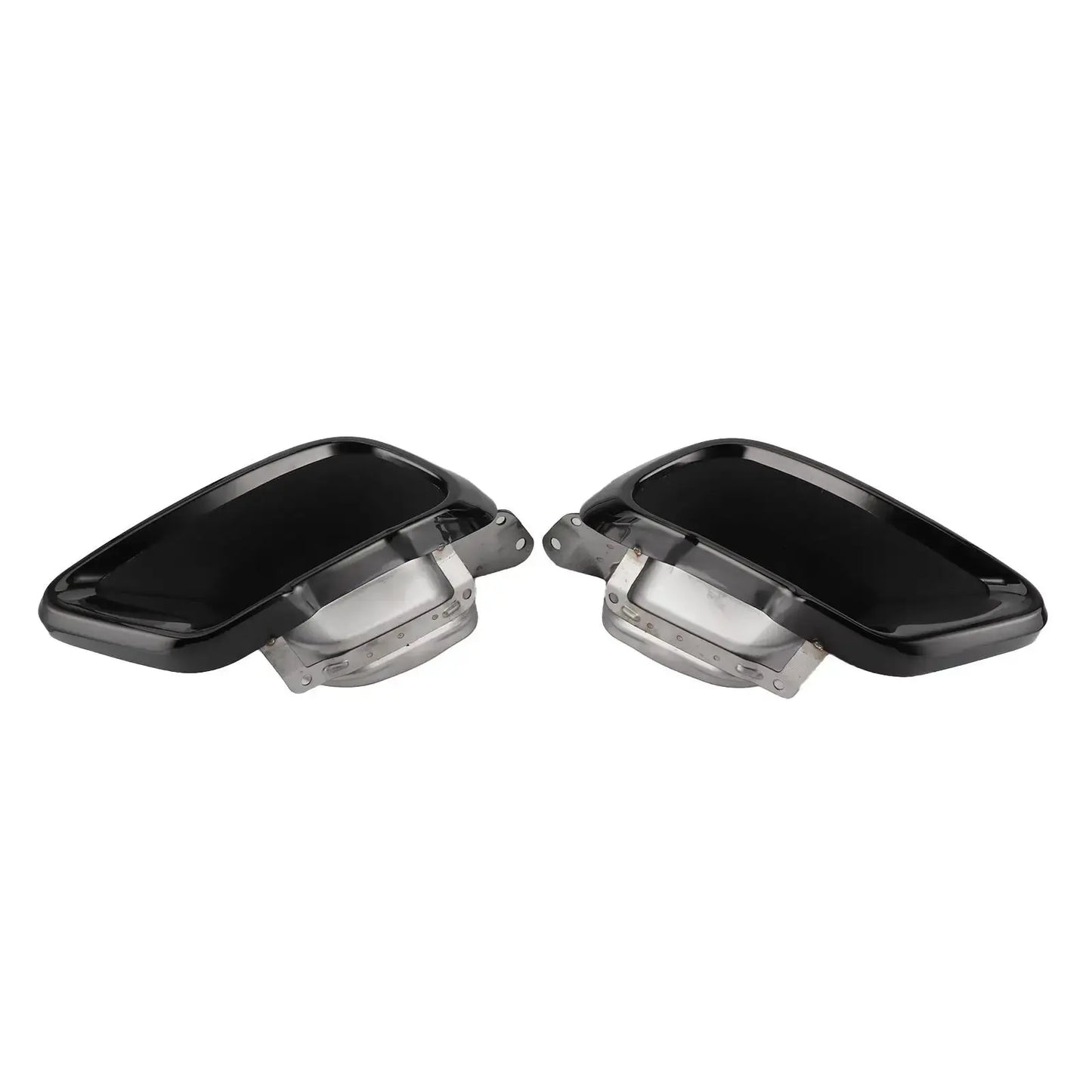 Black Exhaust Muffler Tips Fit for X5 G05 Revix