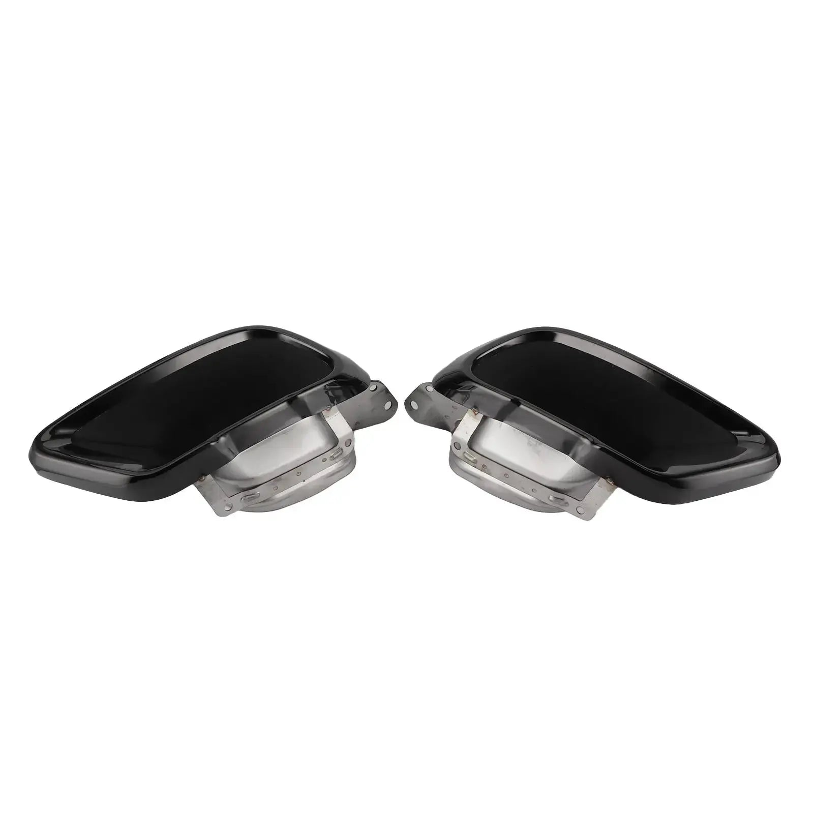 Black Exhaust Muffler Tips Fit for X5 G05 Revix