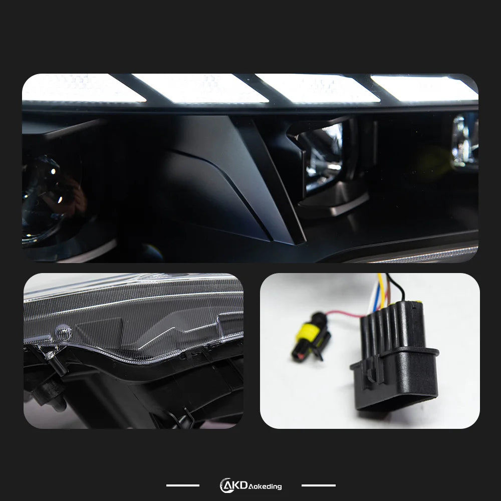 Mitsubishi Lancer LED Tuning Headlights with DRL (2008–2018)
