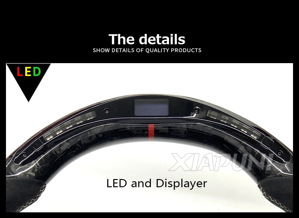 Racing LED Steering Wheel Fit For Dodge Challenger SRT 2015-2024 Revix