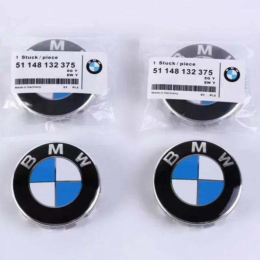 4Pcs 56mm 68mm BMW Wheel Hub Caps