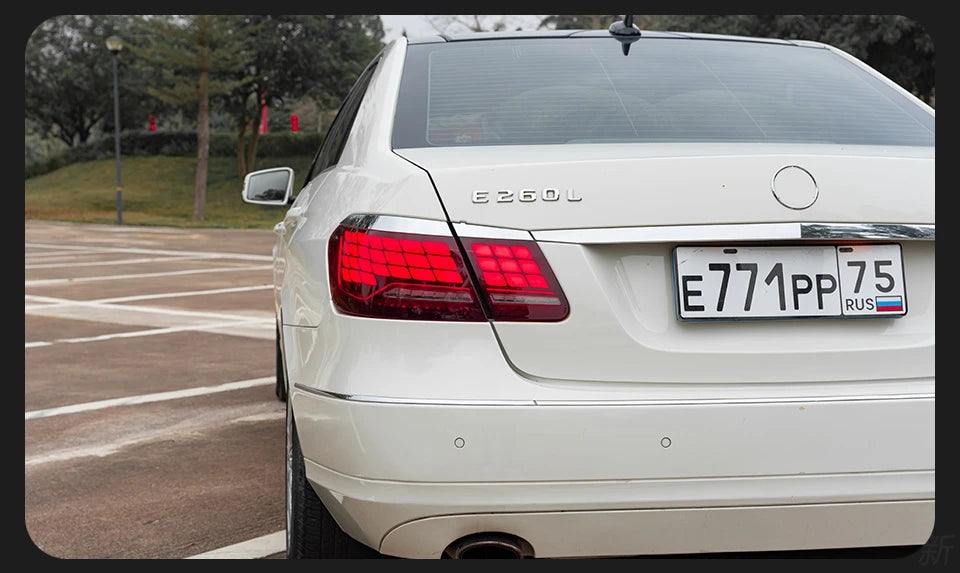 Mercedes E-Class W212 LED Tail Light Upgrade
