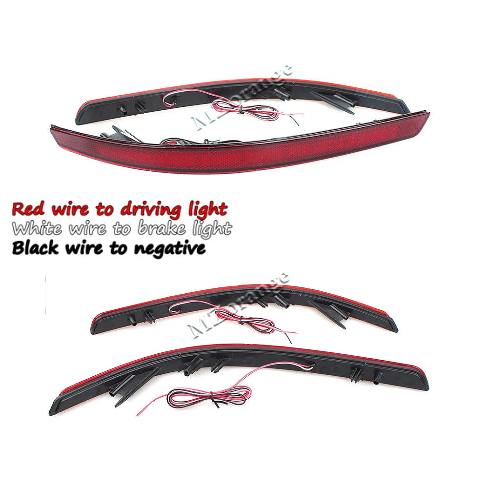 LED Rear Bumper Lights Brake Warning Stop Tail Lamp For Kia Optima K5 2011 2012 2013 Car Accessories Revix