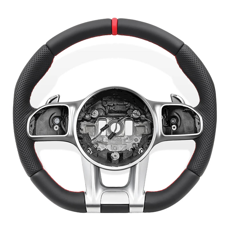 Luxury LED Carbon Fiber Steering Wheel Fits AMG & Multiple Models Revix
