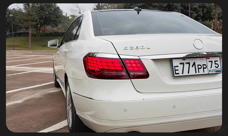 Mercedes E-Class W212 LED Tail Light Upgrade