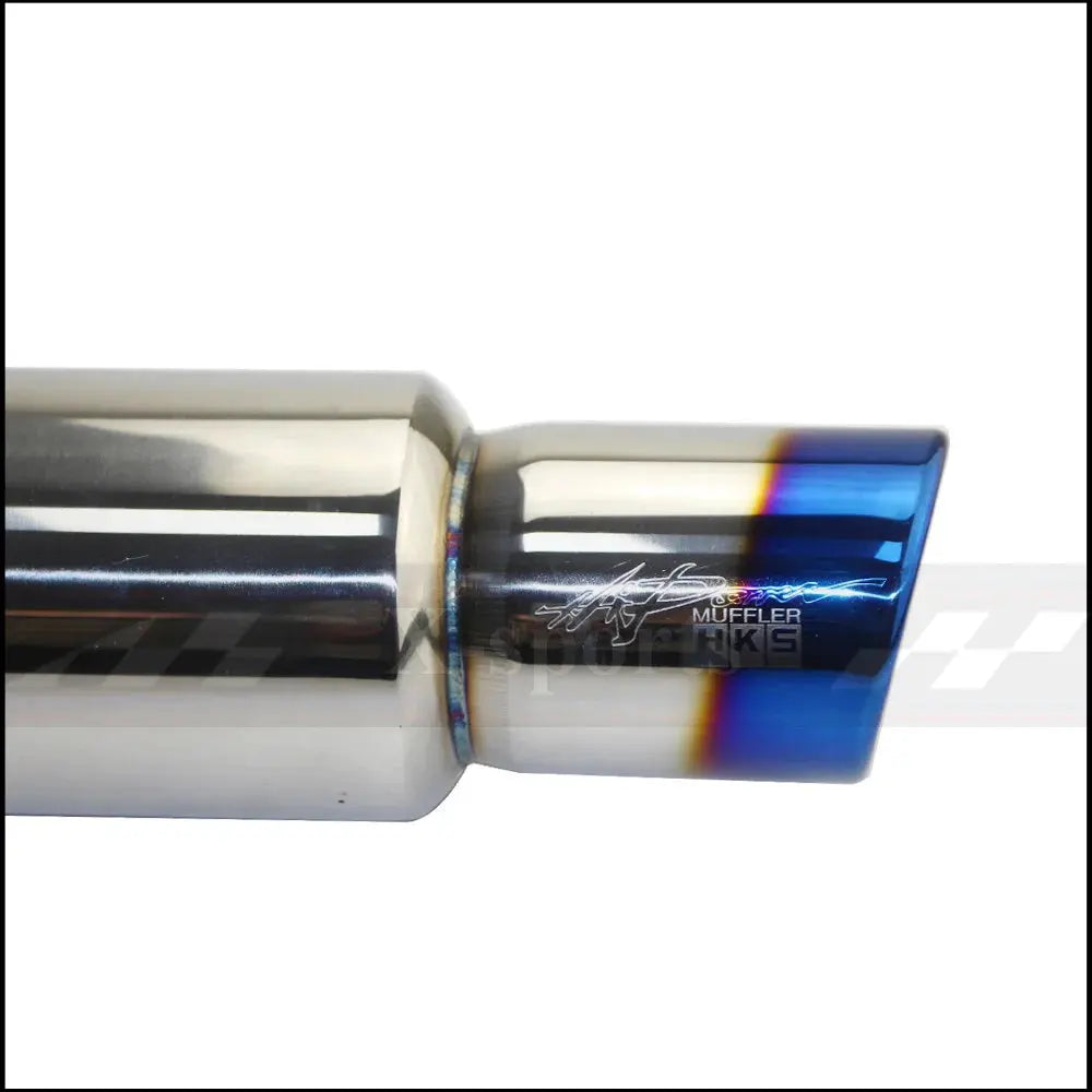 Car Motorbike Exhaust System Exhaust Pipe Muffler Tip Universal Stainless Steel ID 51MM 57MM 63MM Outlet 89mm Silencer Tail Pipe Revix