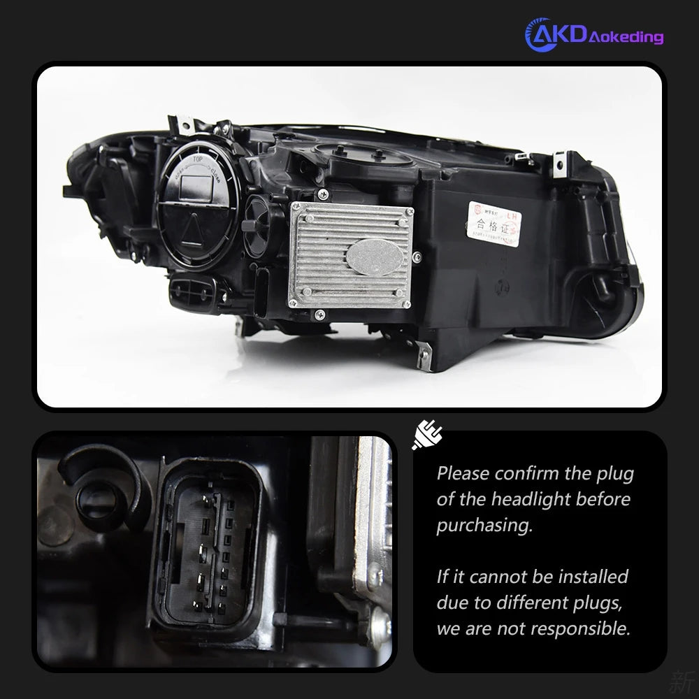 BMW F10/F18 LED Projector Headlights