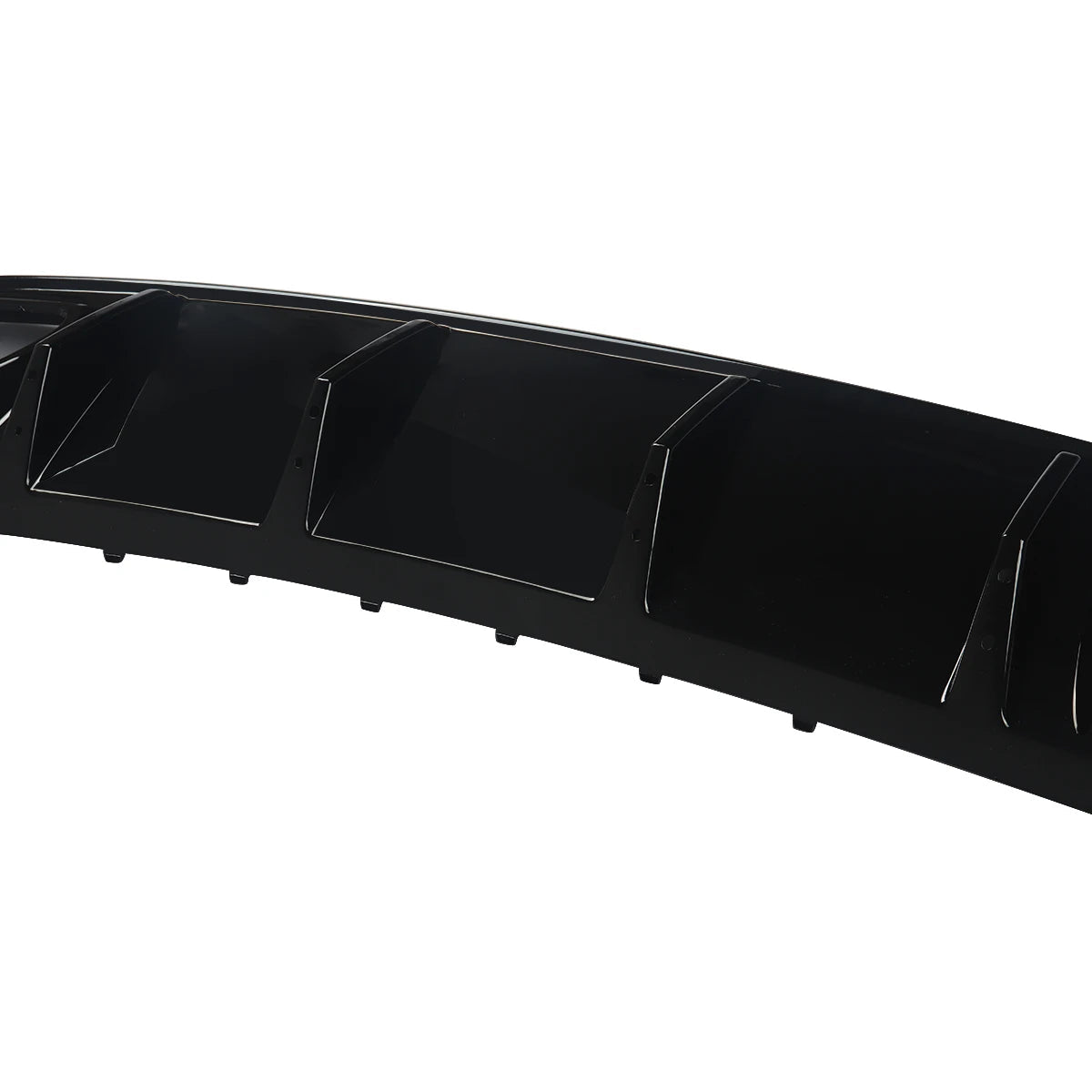For Mercedes Benz W176 Bumper Diffuser with Exhaust Tips 2012-2018 A45 AMG A160/180/200/220/250 Hatchback Rear Revix