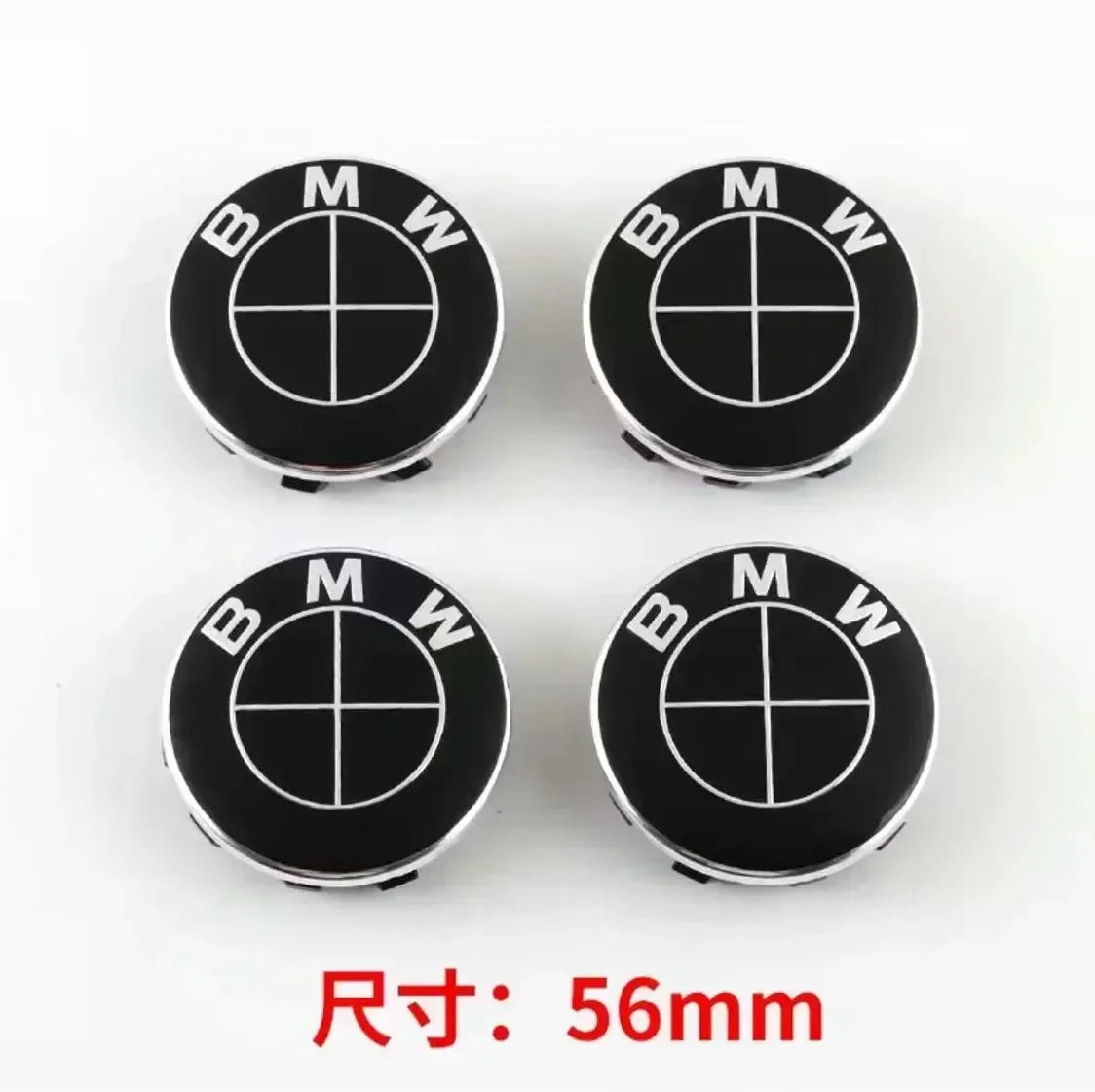 4Pcs 56mm 68mm BMW Wheel Hub Caps