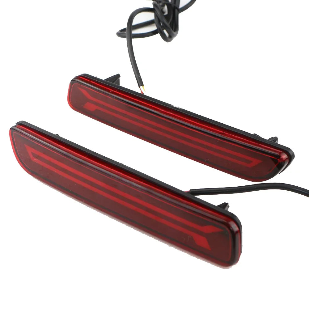 Car Flashing 2Pcs Led Brake Lights Rear Bumper Lamp Reflector Tail Lamp for Suzuki Ertiga Ciaz Vitara S-Cross SX4 Splash Revix