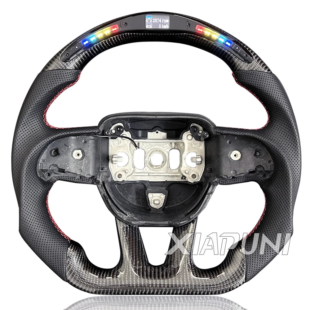 Racing LED Steering Wheel Fit For Dodge Challenger SRT 2015-2024 Revix