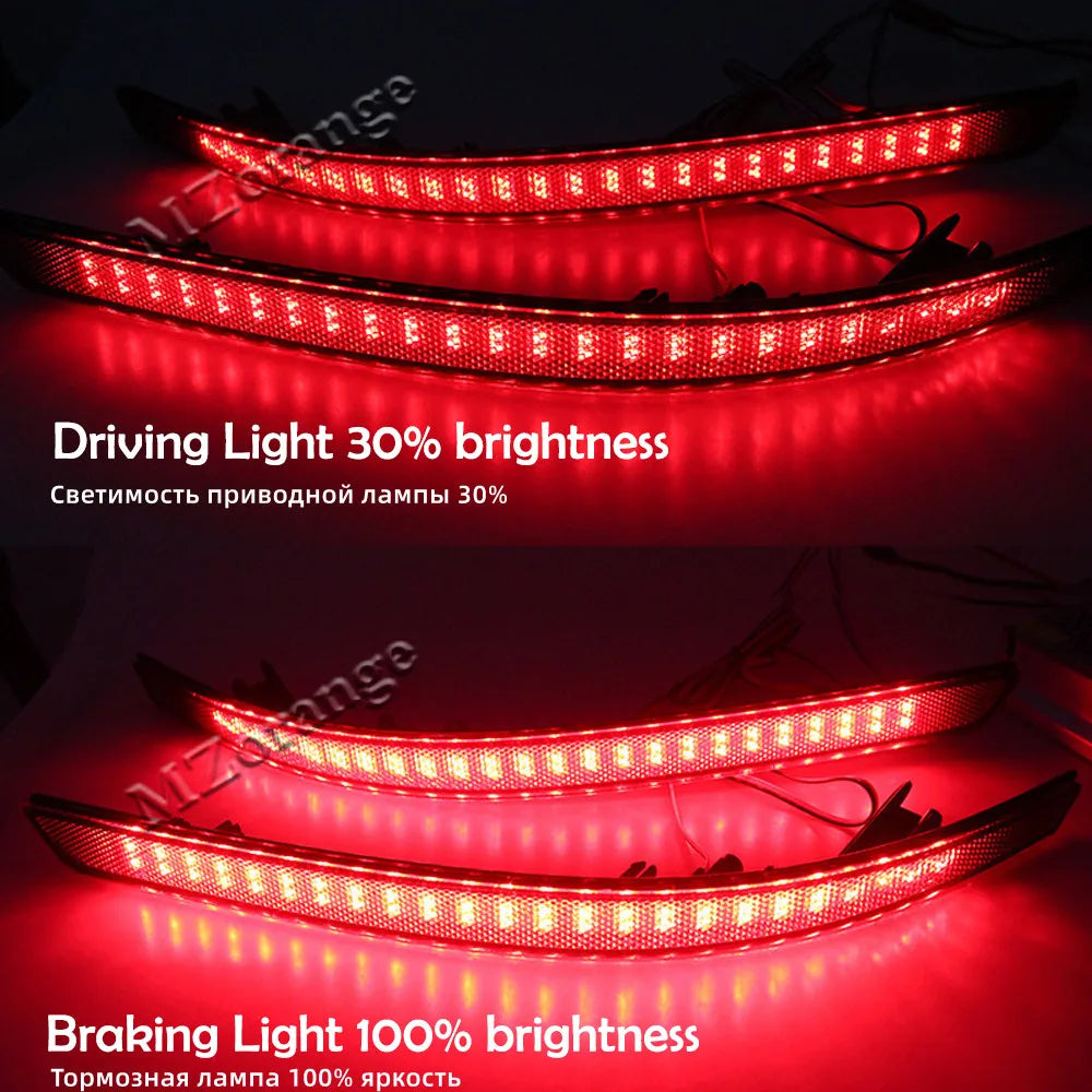 LED Rear Bumper Lights Brake Warning Stop Tail Lamp For Kia Optima K5 2011 2012 2013 Car Accessories Revix