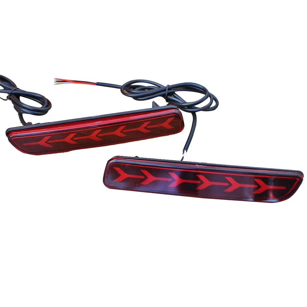 Car Flashing 2Pcs Led Brake Lights Rear Bumper Lamp Reflector Tail Lamp for Suzuki Ertiga Ciaz Vitara S-Cross SX4 Splash Revix