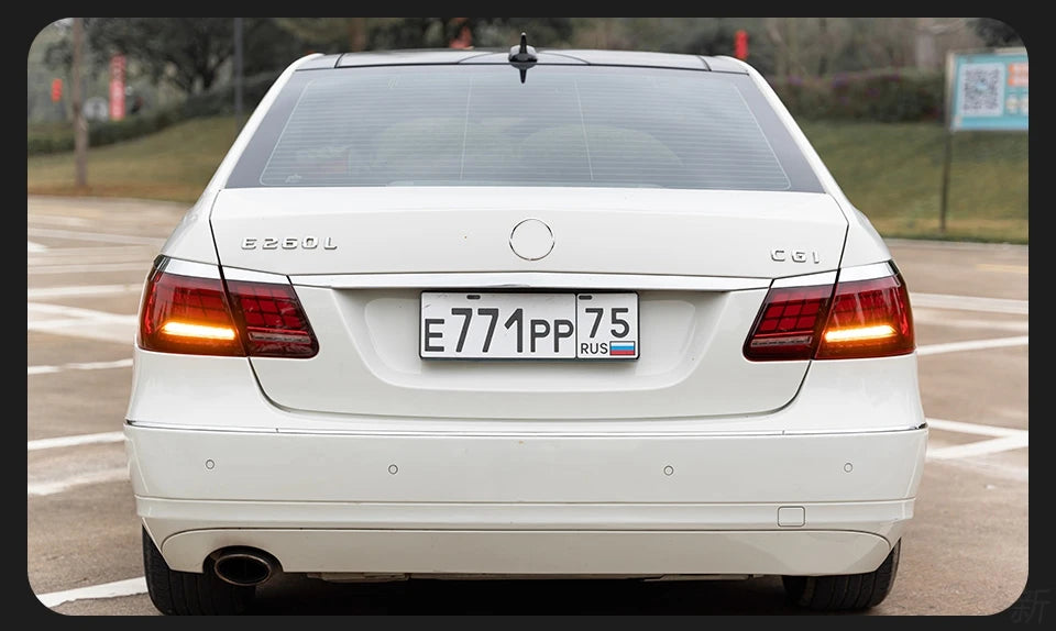 Mercedes E-Class W212 LED Tail Light Upgrade
