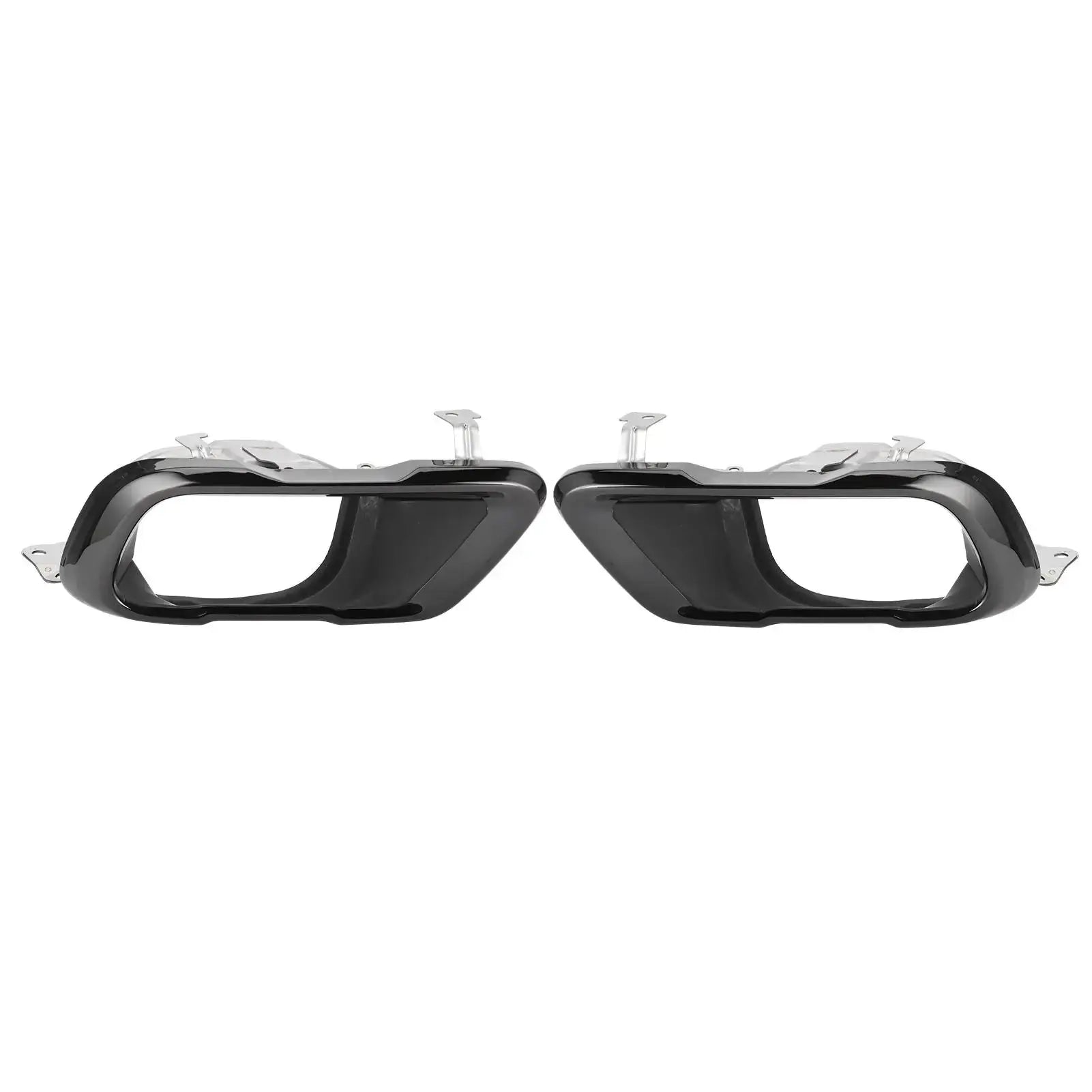 Black Exhaust Muffler Tips Fit for X5 G05 Revix