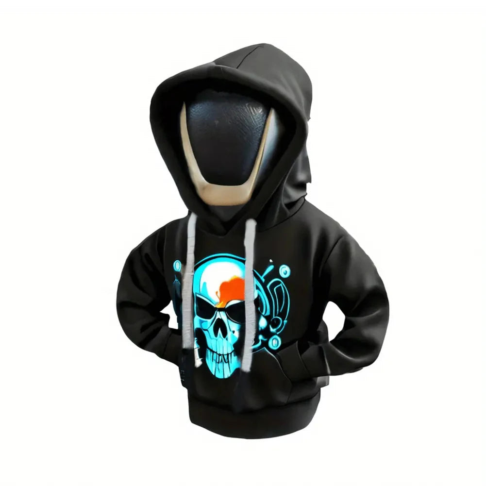 Skull Gear Shift Hoodie – Car Interior Cover Revix