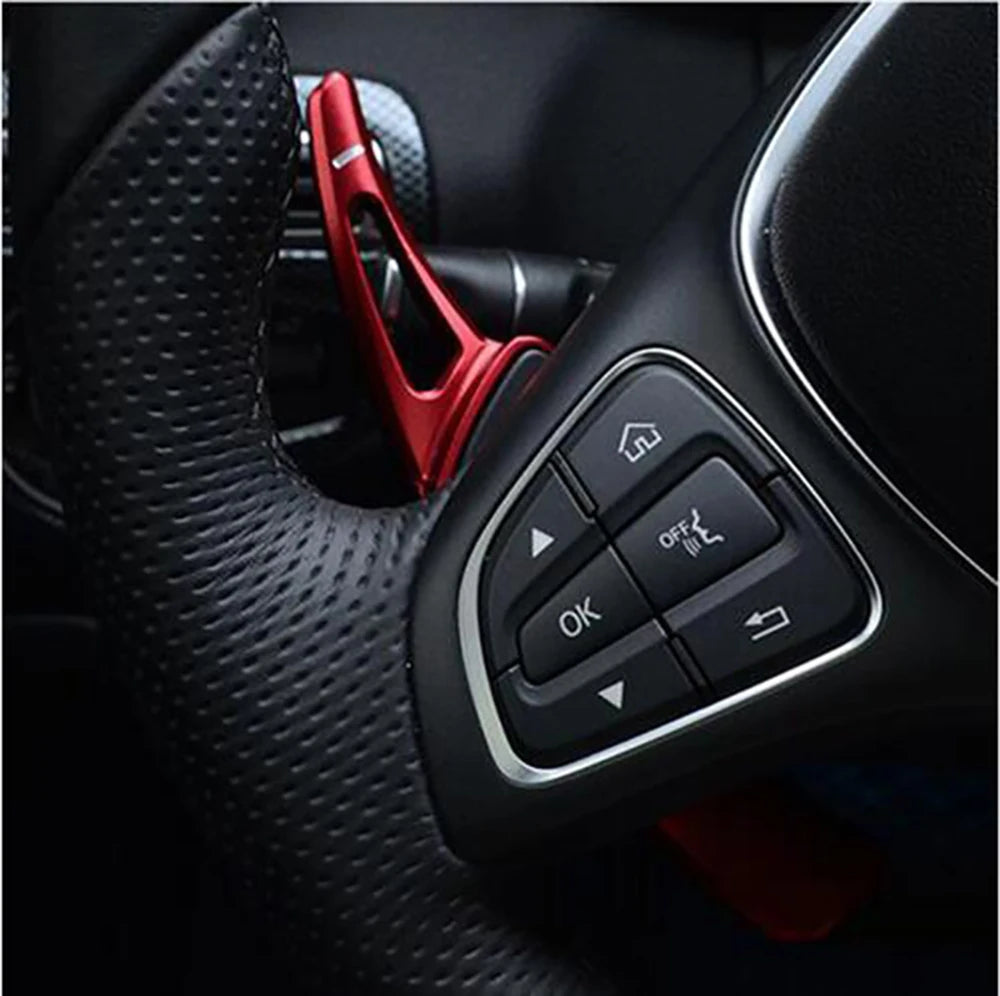 Steering Wheel Paddle Shifter For Mercedes-Benz A Class W177 sedan V177 B C E Class W205 W246 W213 GLA Revix