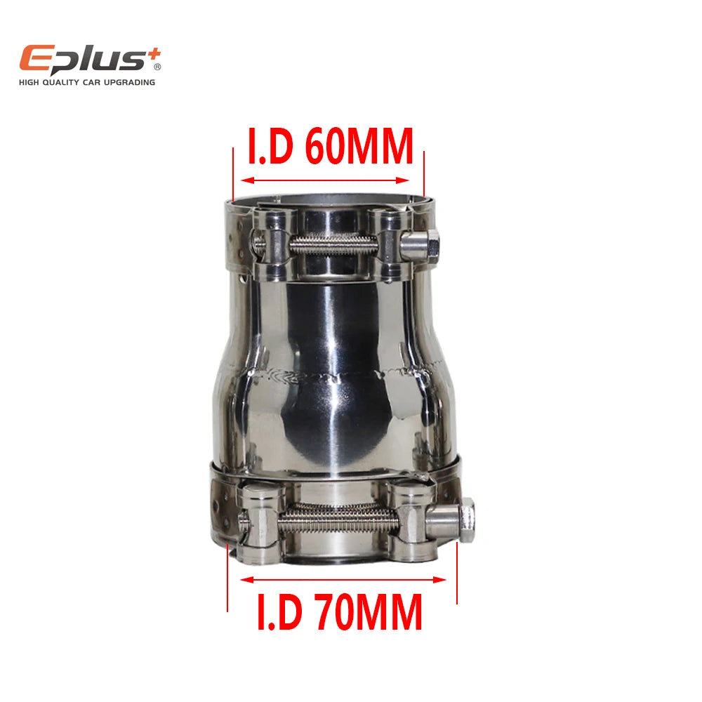 Universal Stainless Steel Exhaust Adapters Various izes (54mm–77mm)