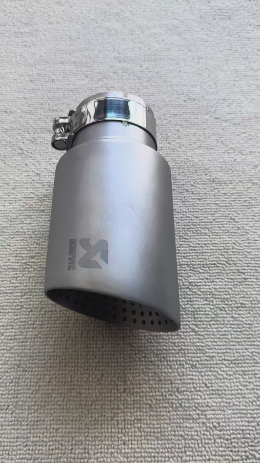 Matte Stainless Steel Exhaust Tip – Universal Fit